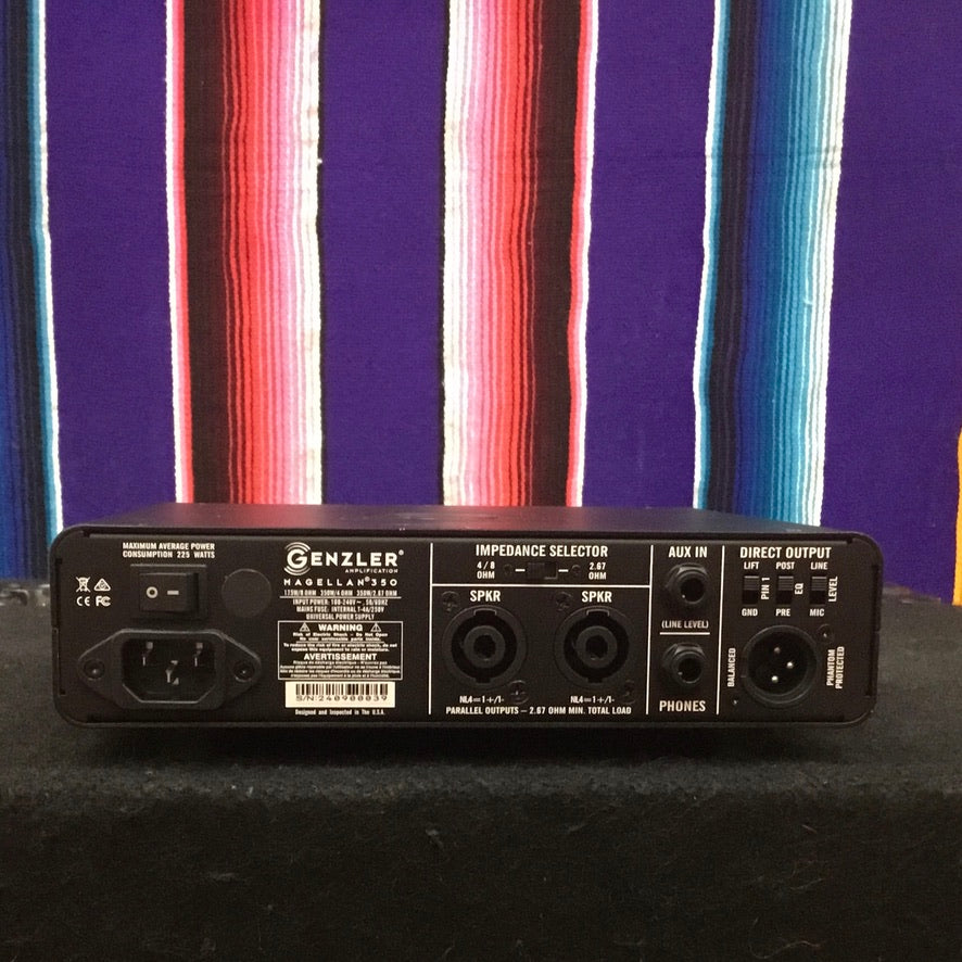 Genzler Amplification Magellan 350 Watt Bass Amp Head