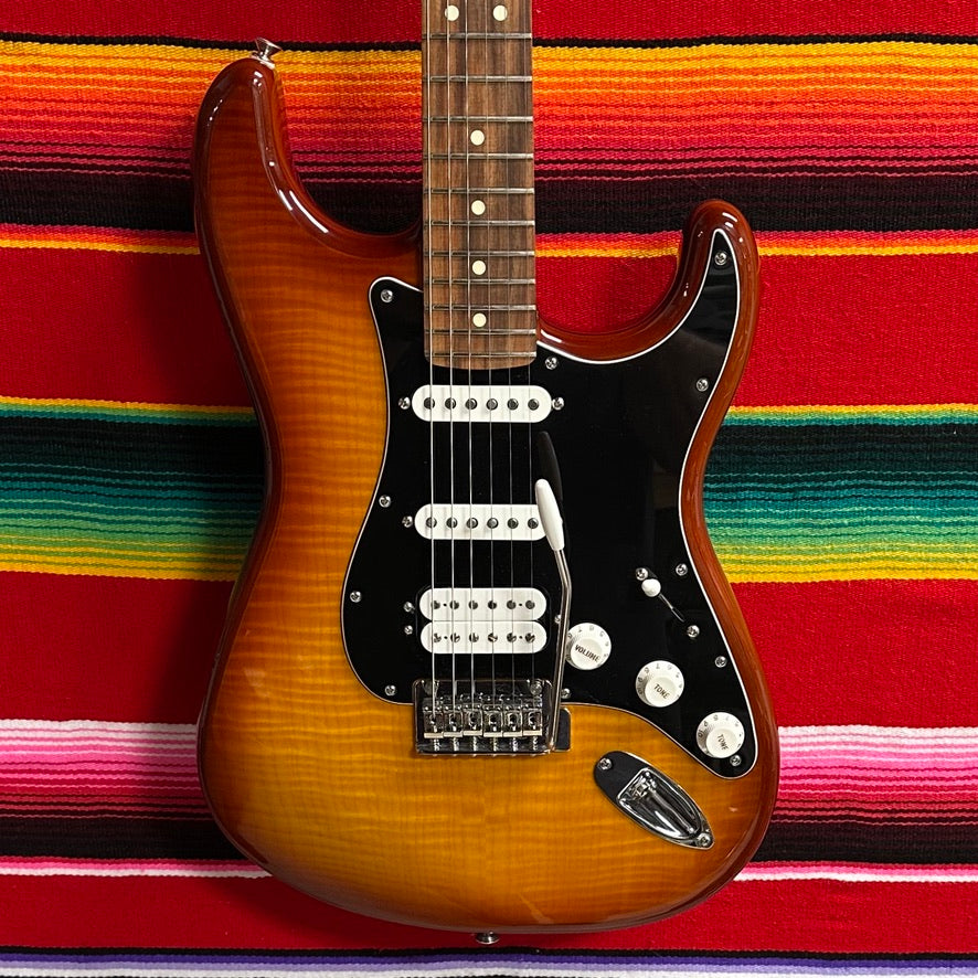 Fender MIM Player Stratocaster HSS Plus Top Tobacco Sunburst (2021)