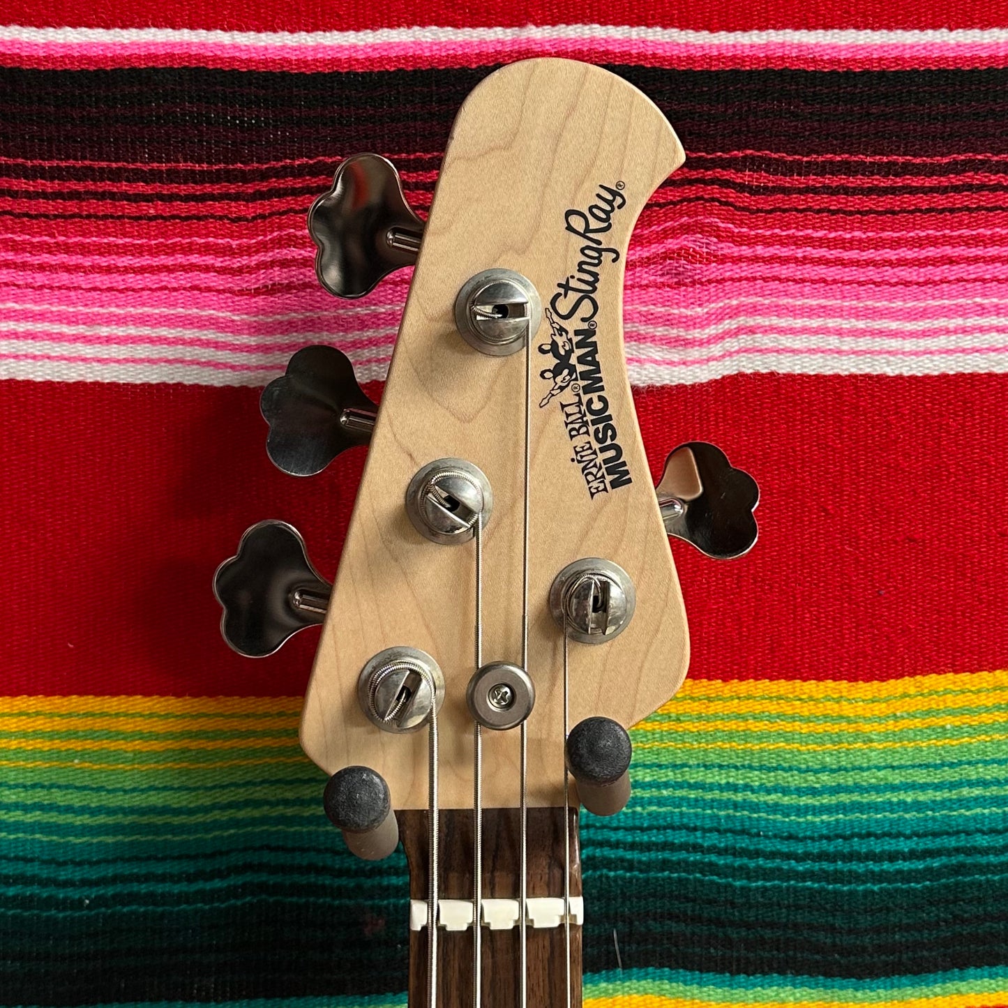 Ernie Ball/Music Man Stingray 4 HH Sapphire Black (2008)