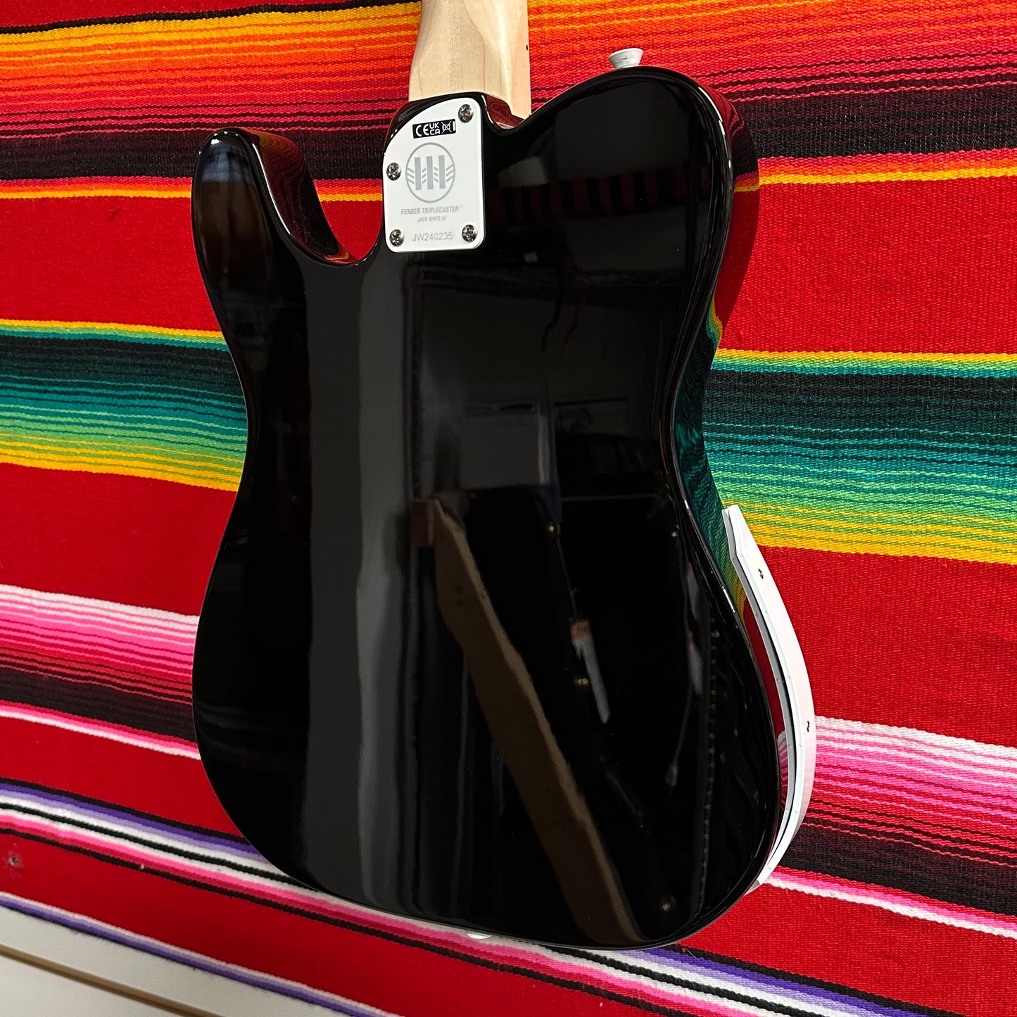 Fender Jack White Triplecaster Telecaster Black (2024)