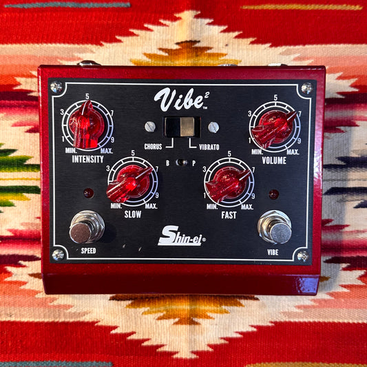 Shin-Ei Vibe-2 Chorus/Vibrato V2 Voodoo Red (2020s)