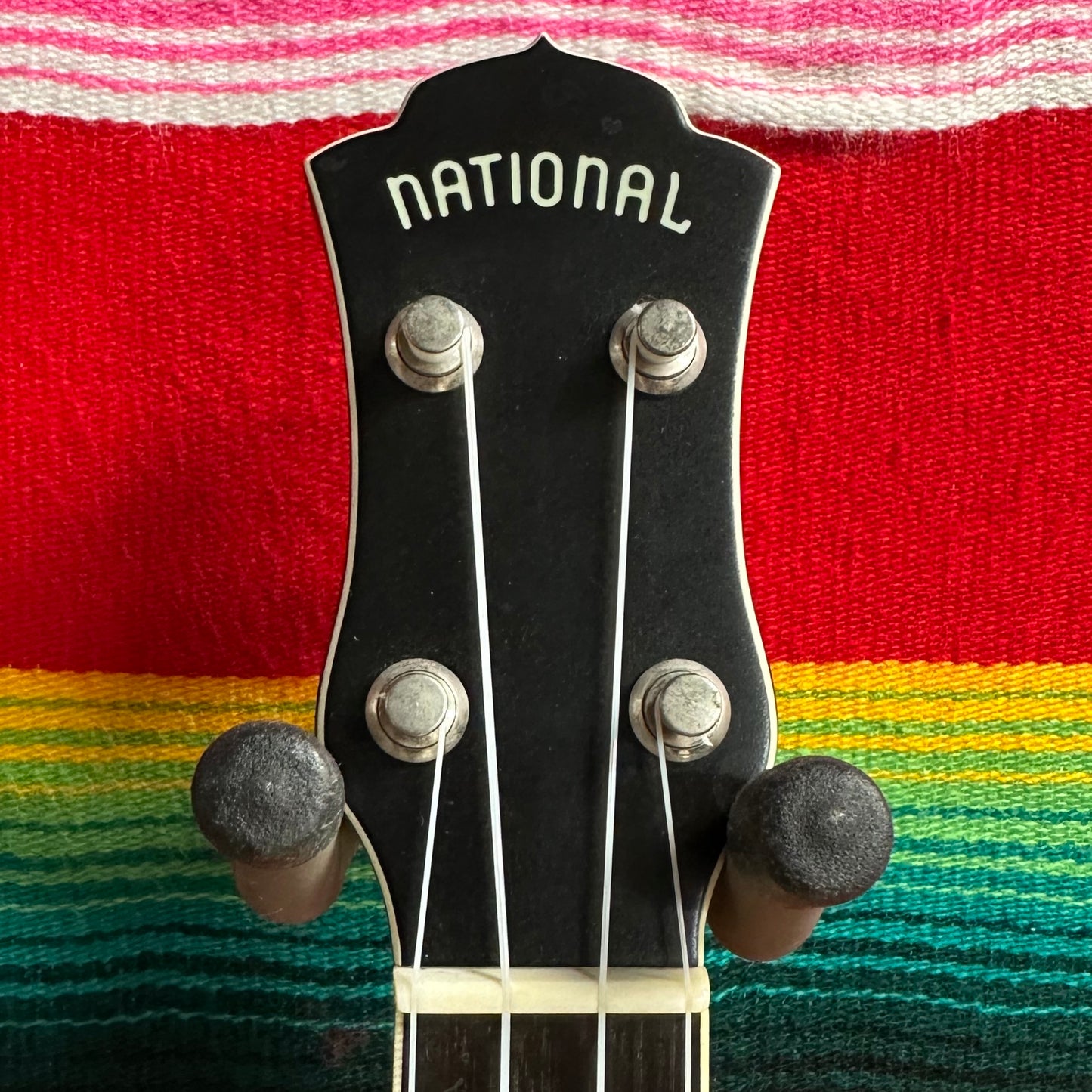 National NRP Steel Concert Ukulele Gray (2006)