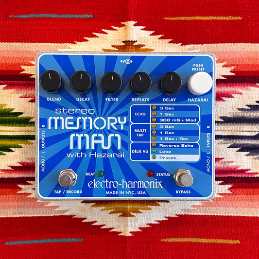 Electro-Harmonix Stereo Memory Man with Hazarai (2010’s)