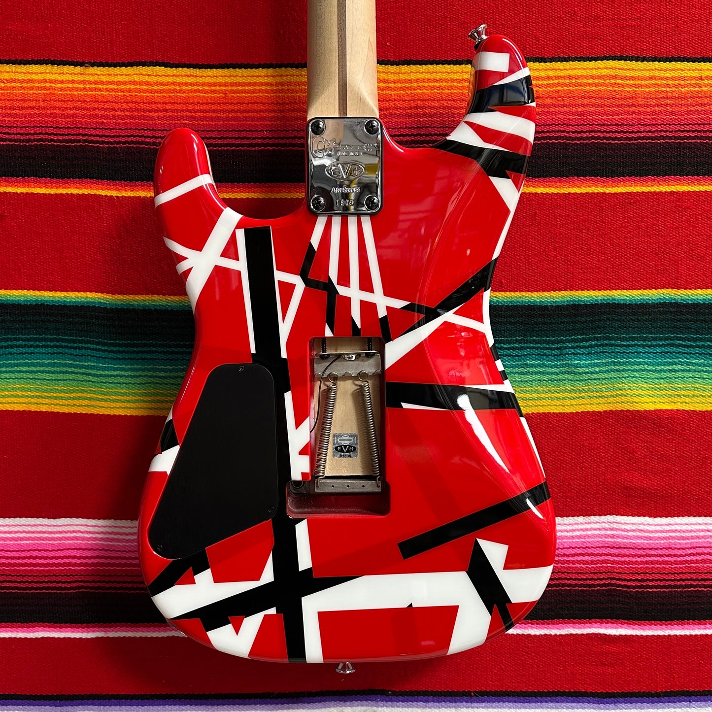Charvel EVH Art Series in Red, Black and White (2006)