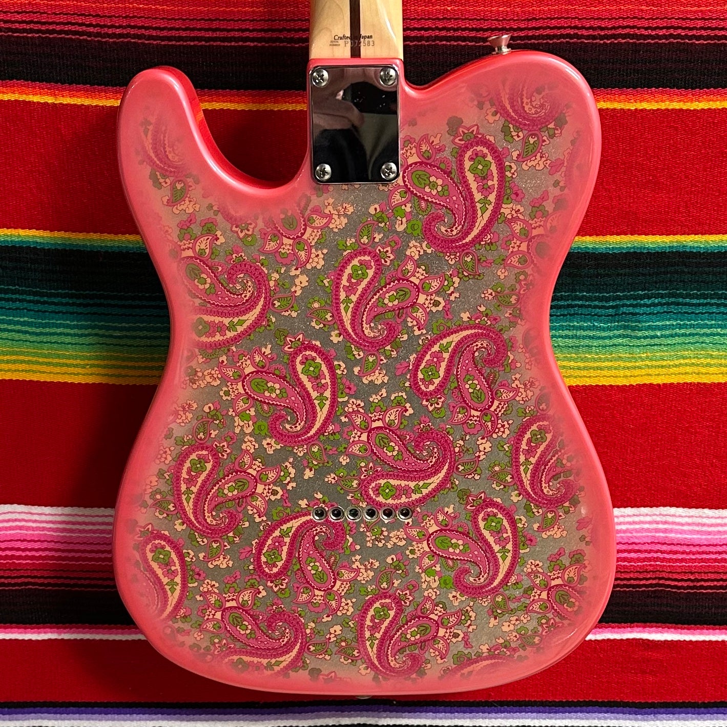 Fender CIJ Paisley Telecaster Pink Paisley (2002)