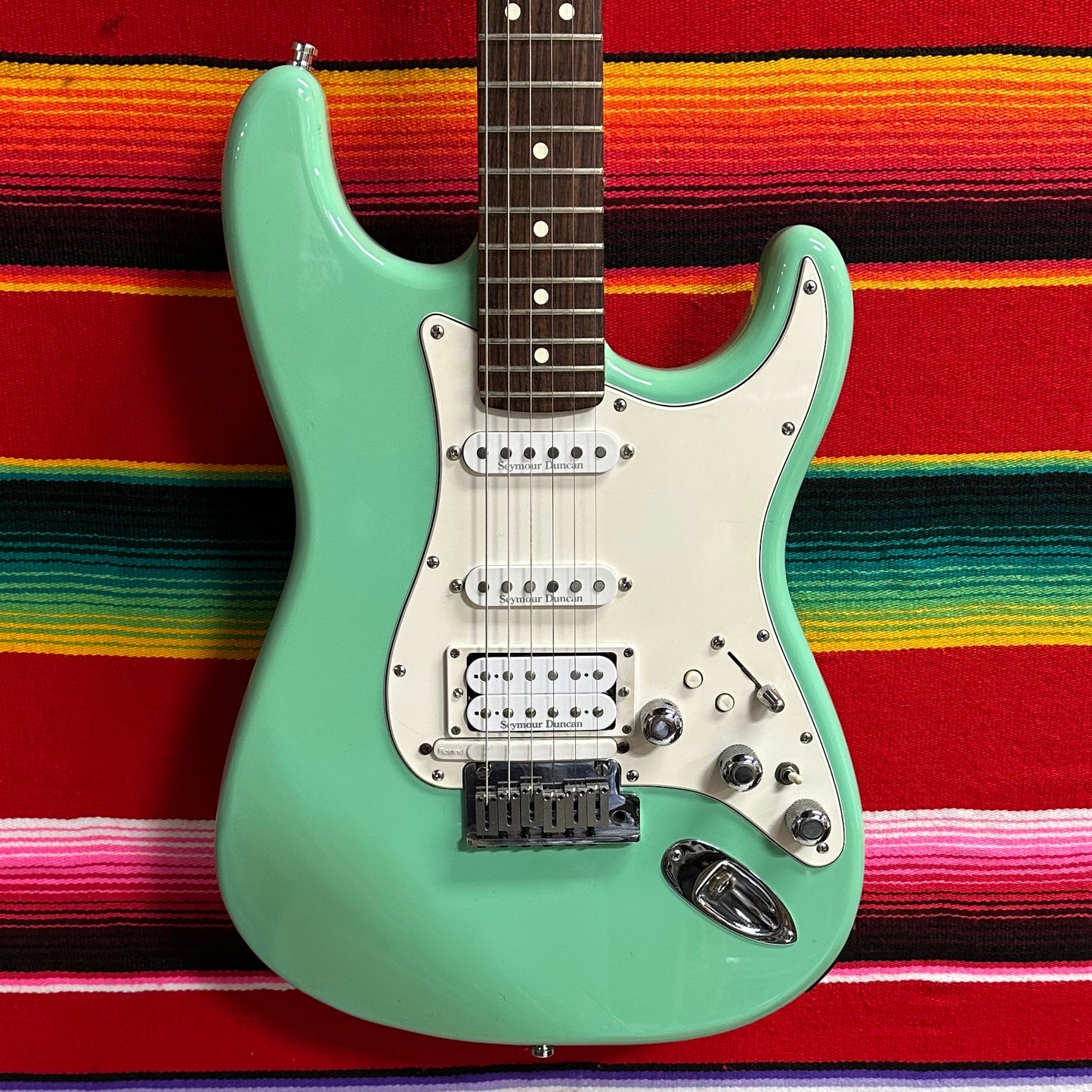 Parts Roland Ready Stratocaster Surf Green (Neck Year 2009)