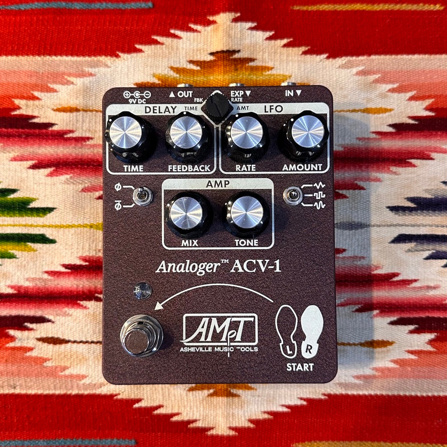 Asheville Music Tools Analoger ACV-1 Chorus/Vibrato Time Warping Device Desert Mauve Texture (2022)