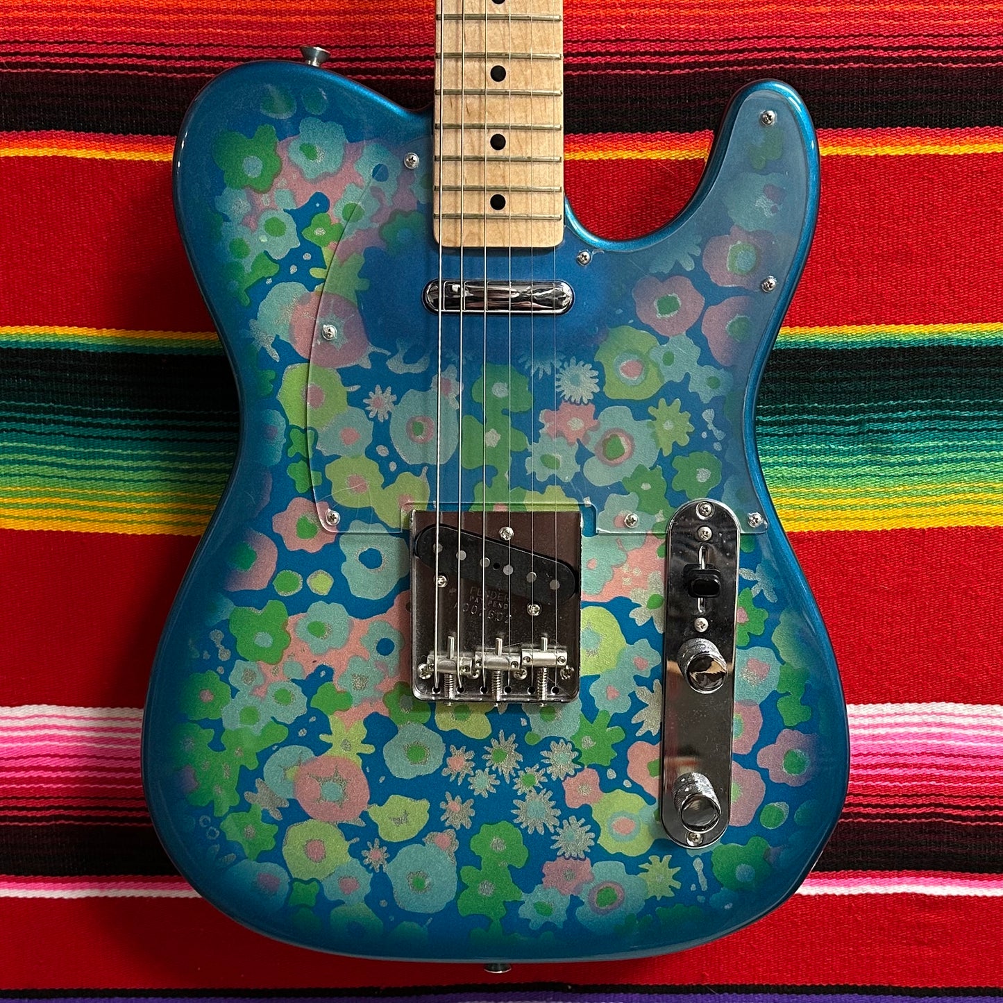 Fender CIJ Telecaster Blue Flower (2002)