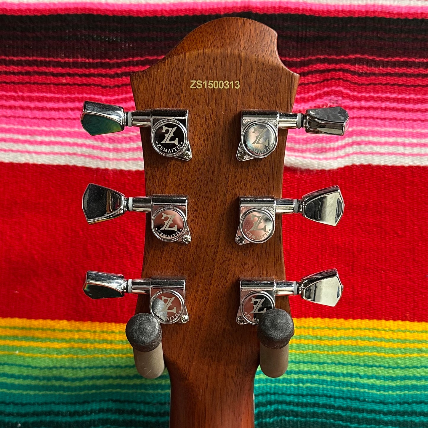 Zemaitis C24MF NT Casimere Metal Front Mahogany (2015)