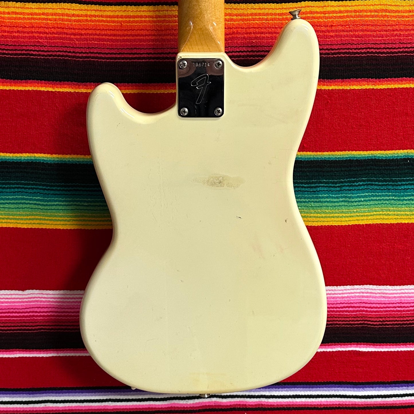 Fender Mustang Olympic White (1966)
