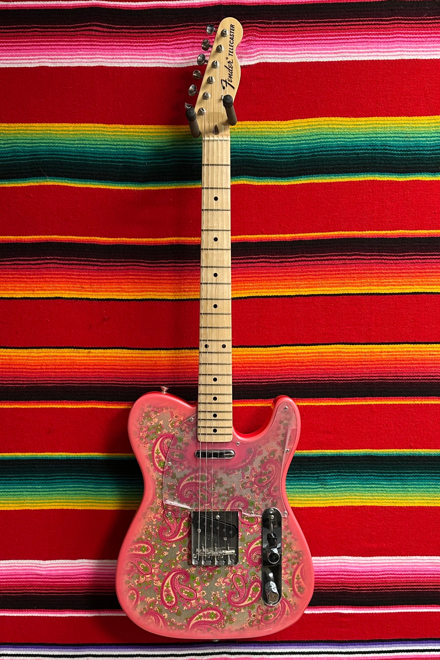 Fender CIJ Paisley Telecaster Pink Paisley (2002)