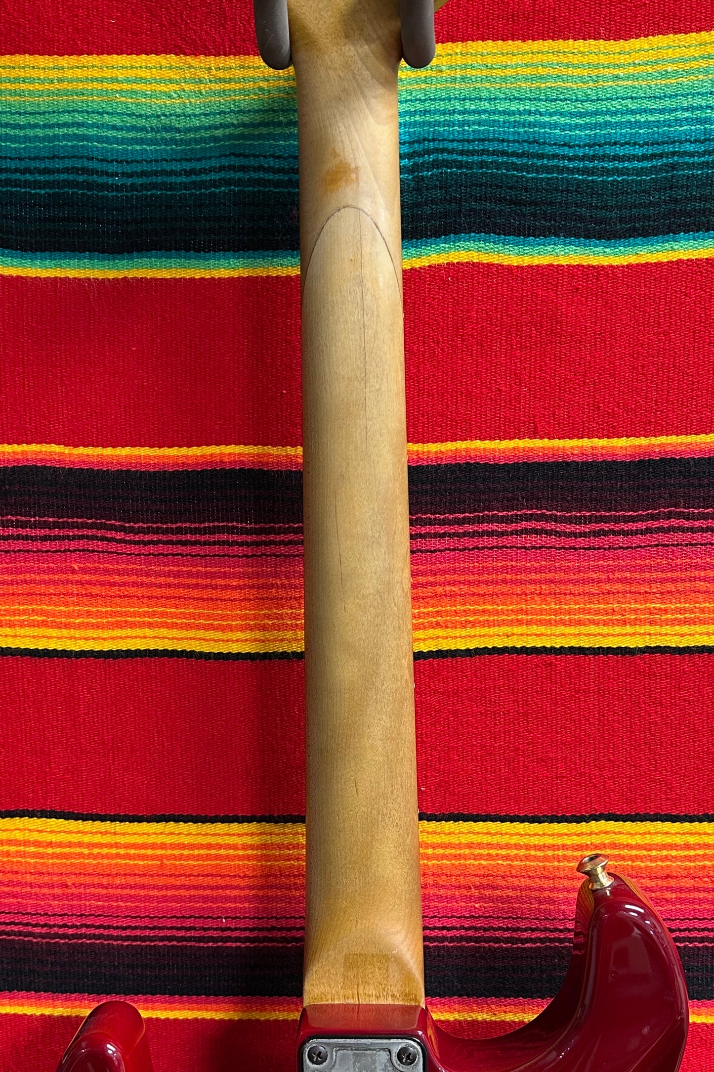 Charvel San Dimas HSS in Red Burst (1985)