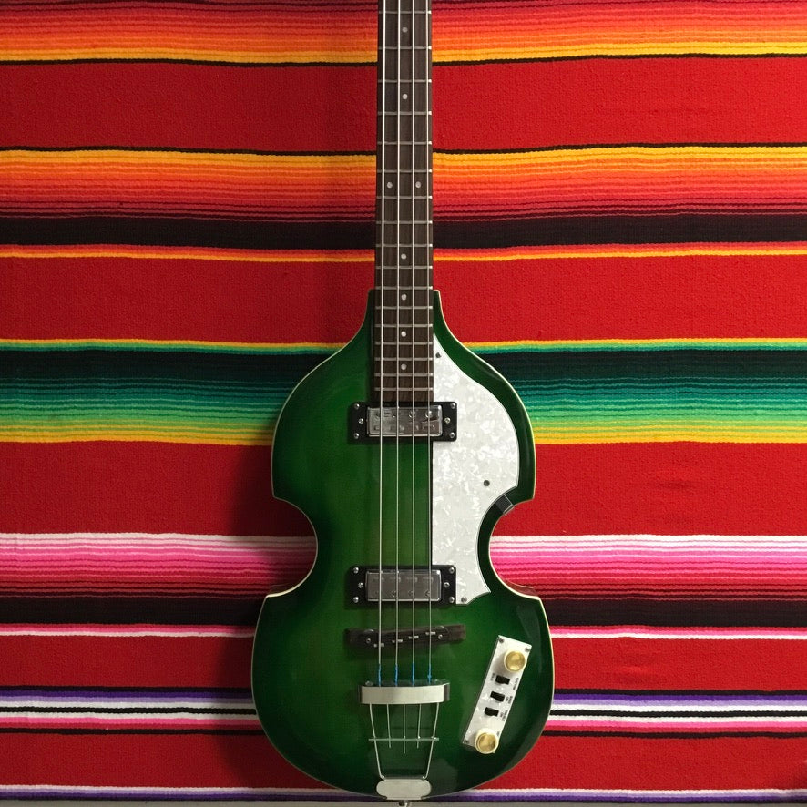 Hofner Limited Edition Icon Series B-Bass in Transparent Green