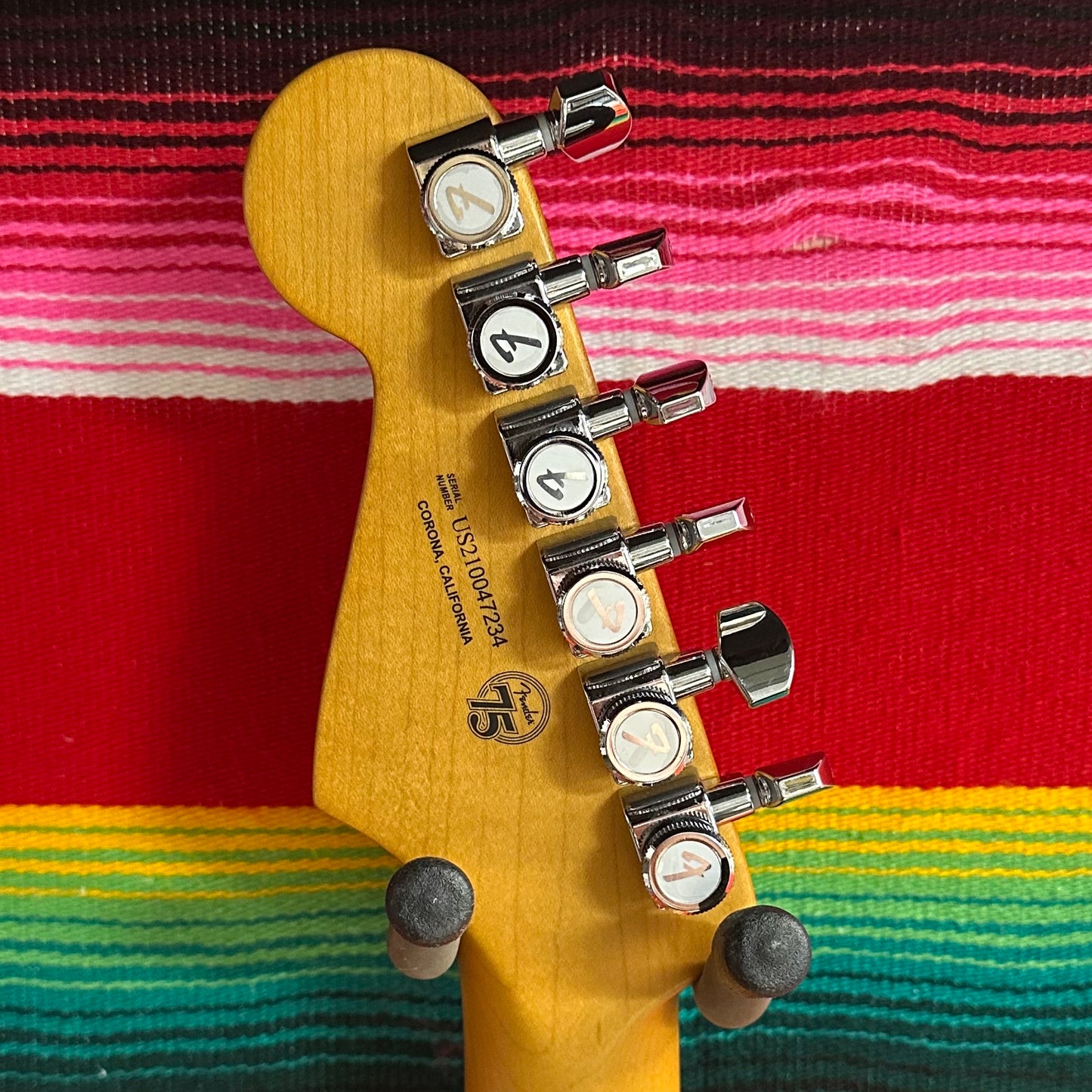 Fender American Ultra Luxe Stratocaster Plasma Red Burst (2021)