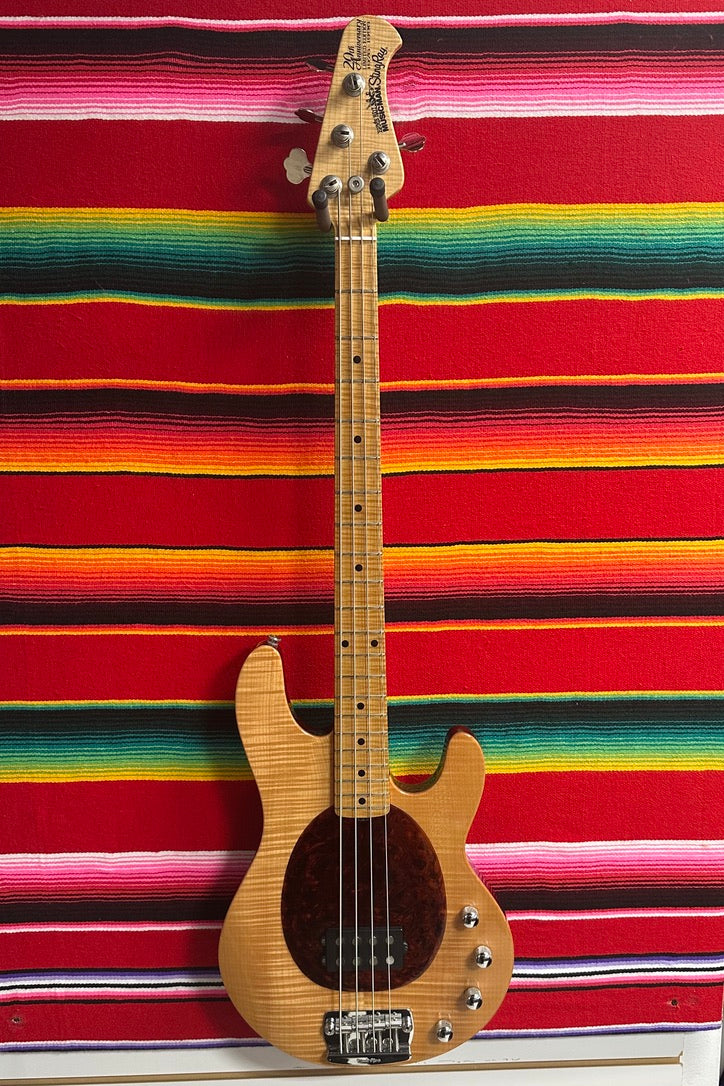 Ernie Ball/Music Man 20th Anniversary StingRay Bass  Natural(1996)