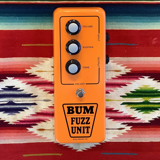 D*A*M Sola Sound Bum Fuzz Unit Orange (2018)