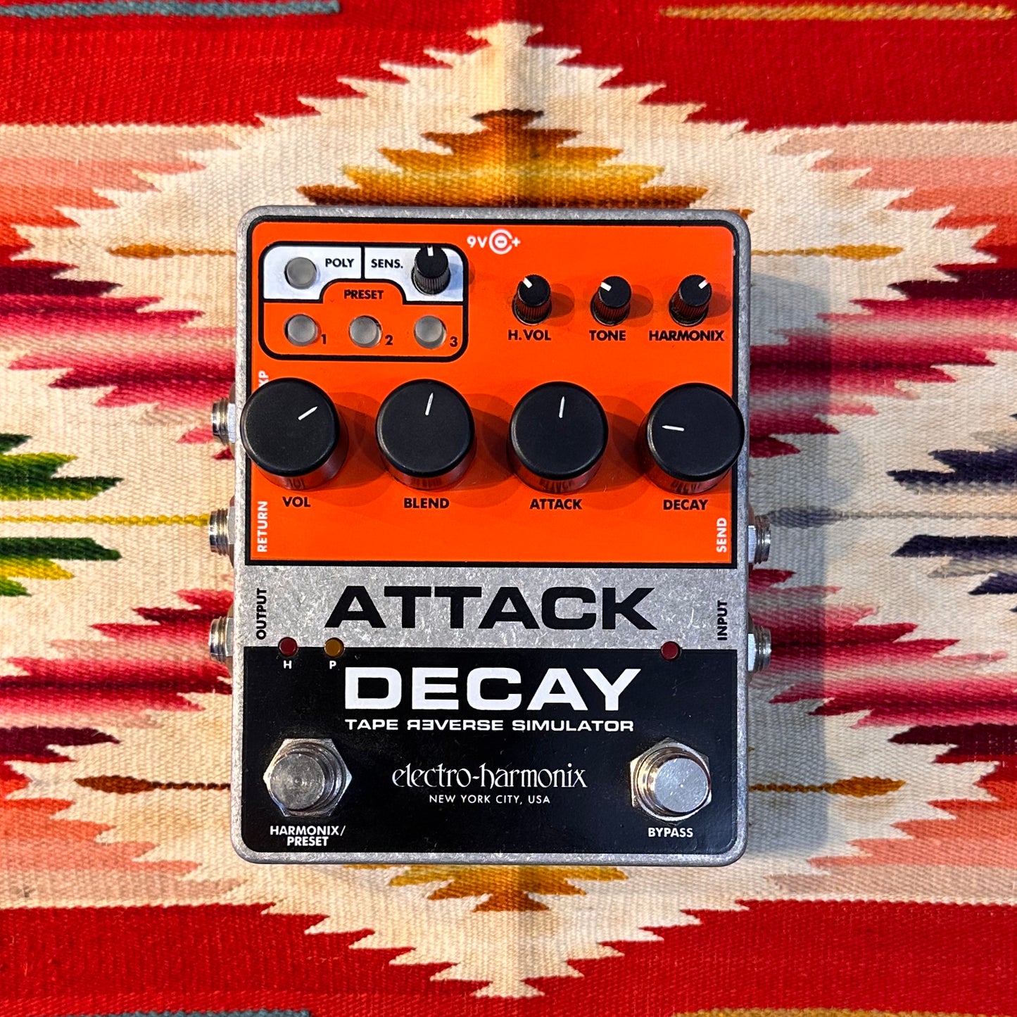 Electro-Harmonix Attack Delay Tape Reverse Simulator (2020s)