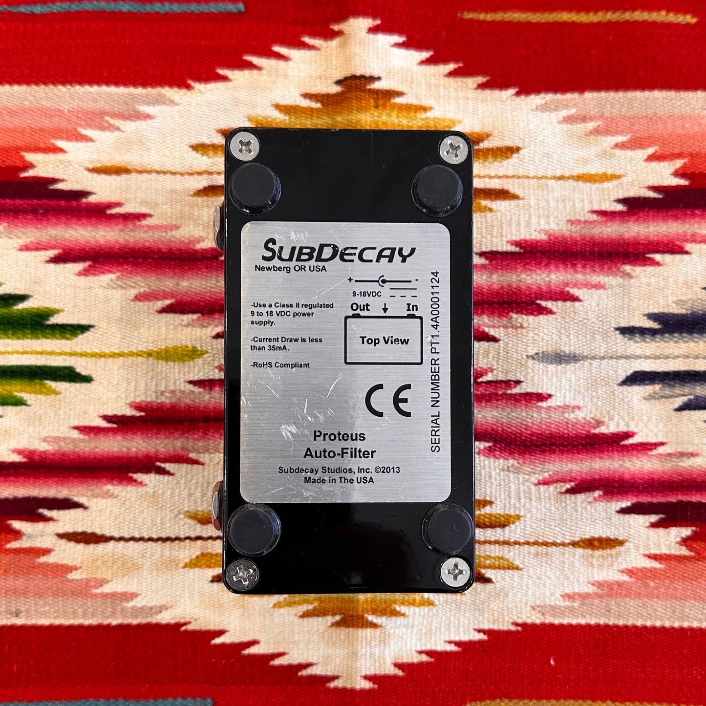 Subdecay Proteus Automatic Filter Machine (2013)