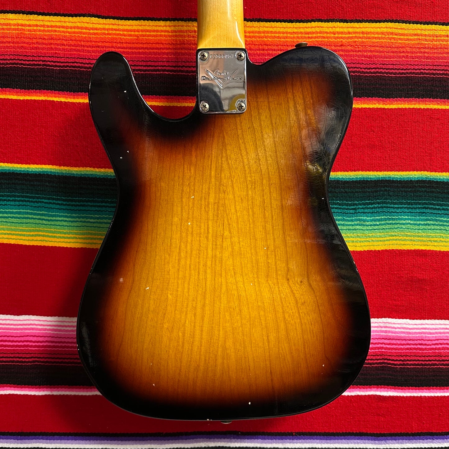 Fender Custom Shop '68 Telecaster Thinline Journeyman Relic 3-Tone Sunburst (2022)