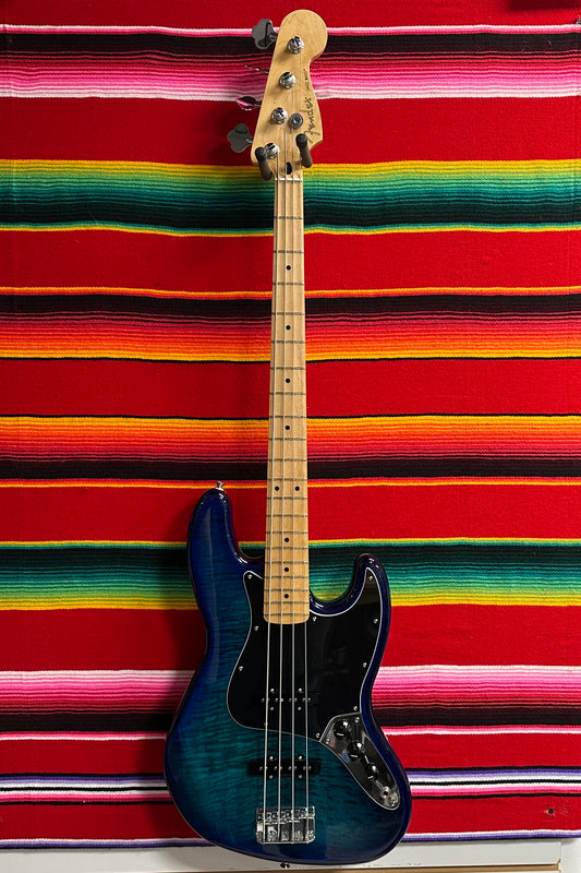 Fender MIM Player Jazz Bass Plus Top Blue Burst (2022)