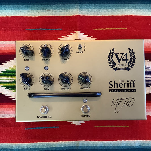 Victory Amplification V4 The Sheriff Valve Overdrive