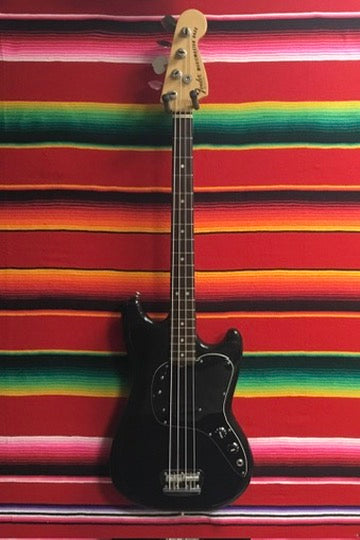 Fender Musicmaster Bass Black (1978)