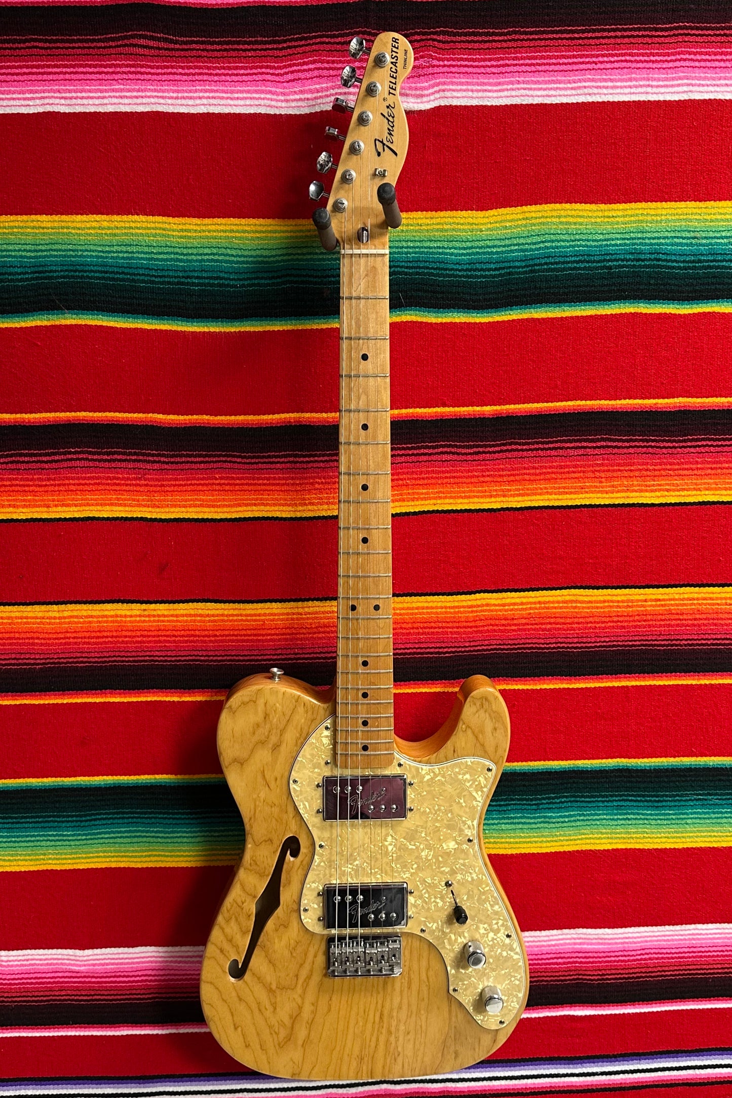 Fender MIM Classic Series '72 Telecaster Thinline Natural (2007)