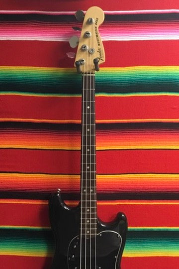 Fender Musicmaster Bass Black (1978)