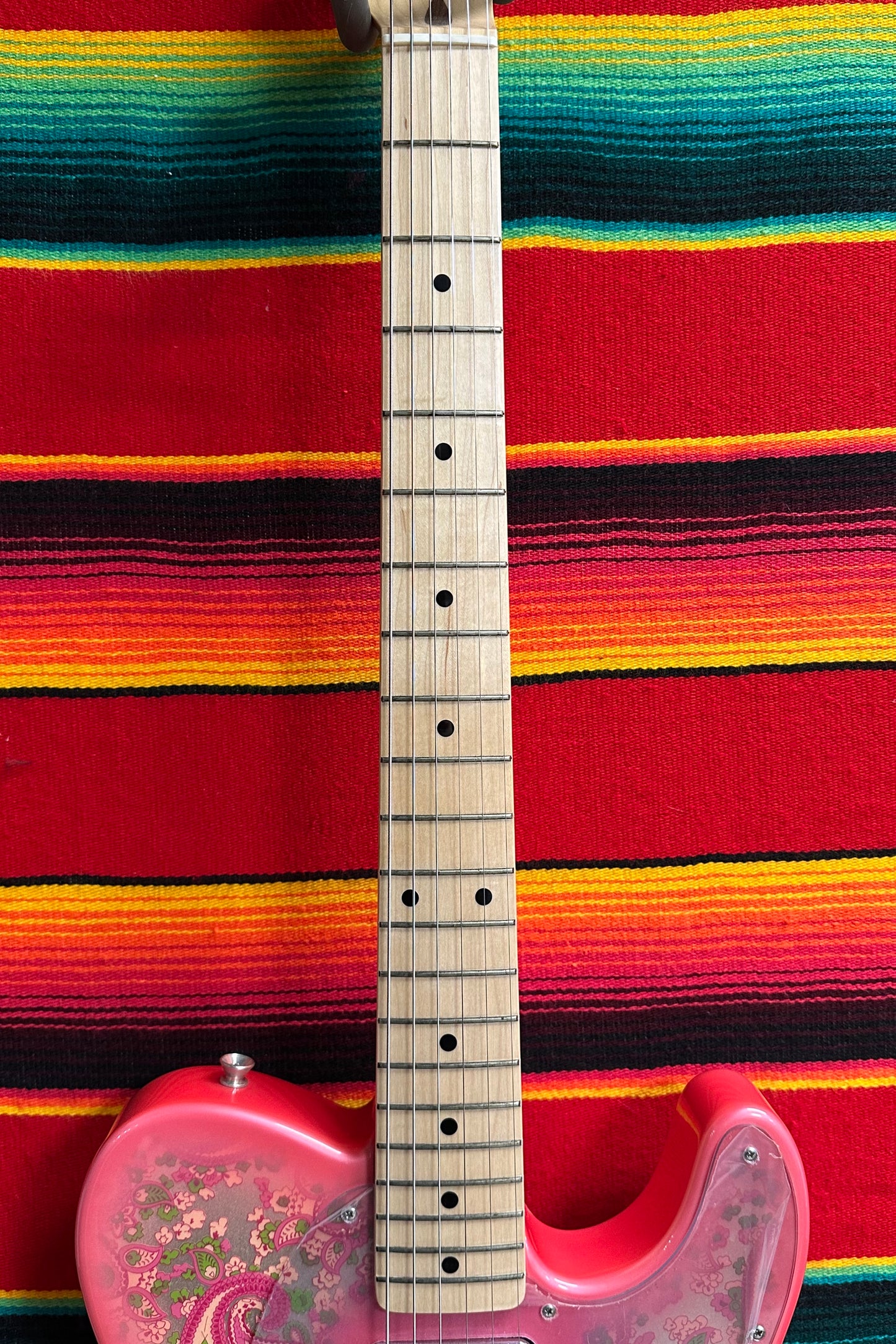 Fender CIJ Paisley Telecaster Pink Paisley (2002)
