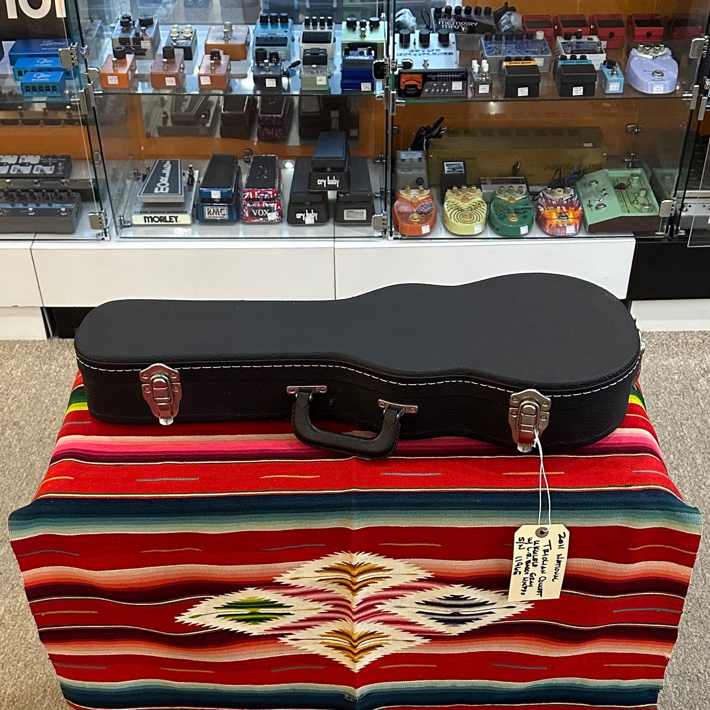 National NRP Steel Concert Ukulele Gray (2006)