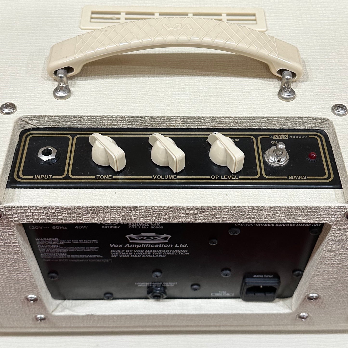 Vox AC4TVH Head and V112TV Cabinet (2010's)