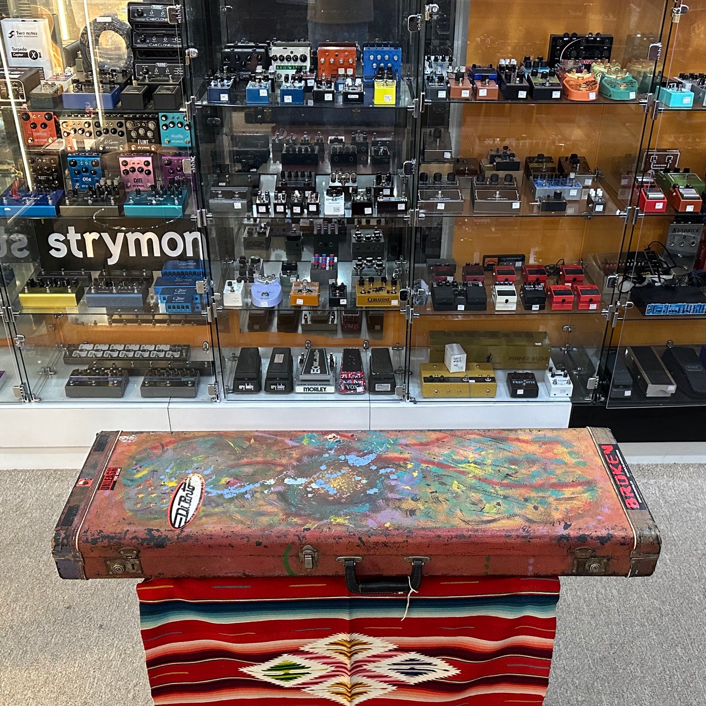 Charvel San Dimas HSS in Red Burst (1985)