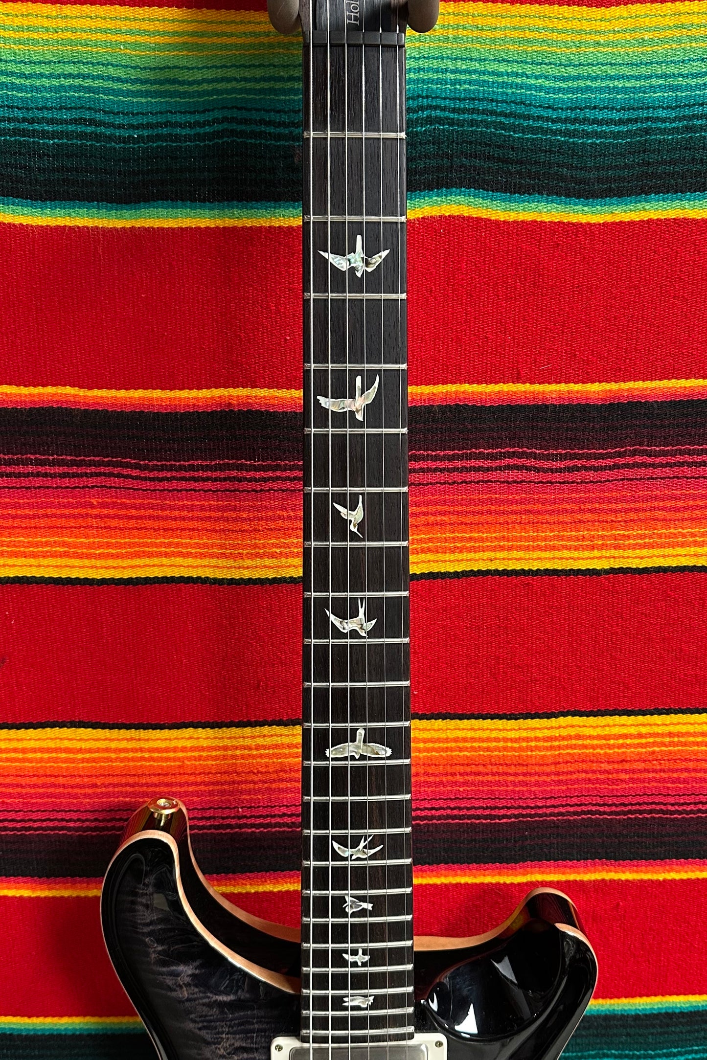 PRS Hollowbody II Piezo "10" Top Charcoal Burst (2024)