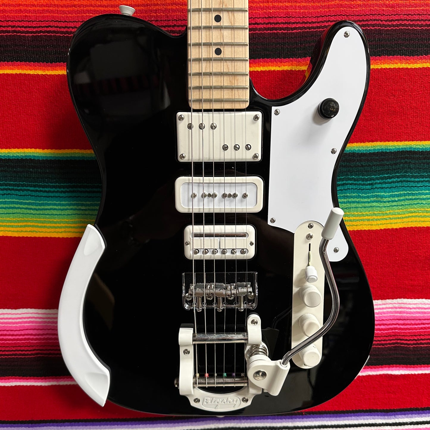 Fender Jack White Triplecaster Telecaster Black (2024)