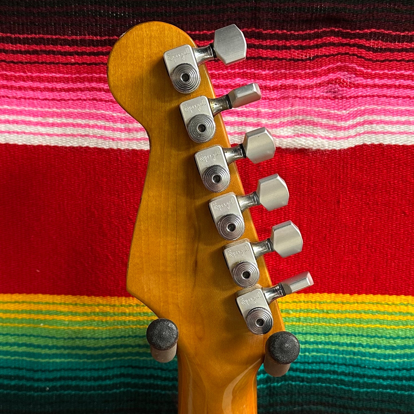 Fender "Bowling Ball"  Standard Stratocaster Marble Blue (1983)