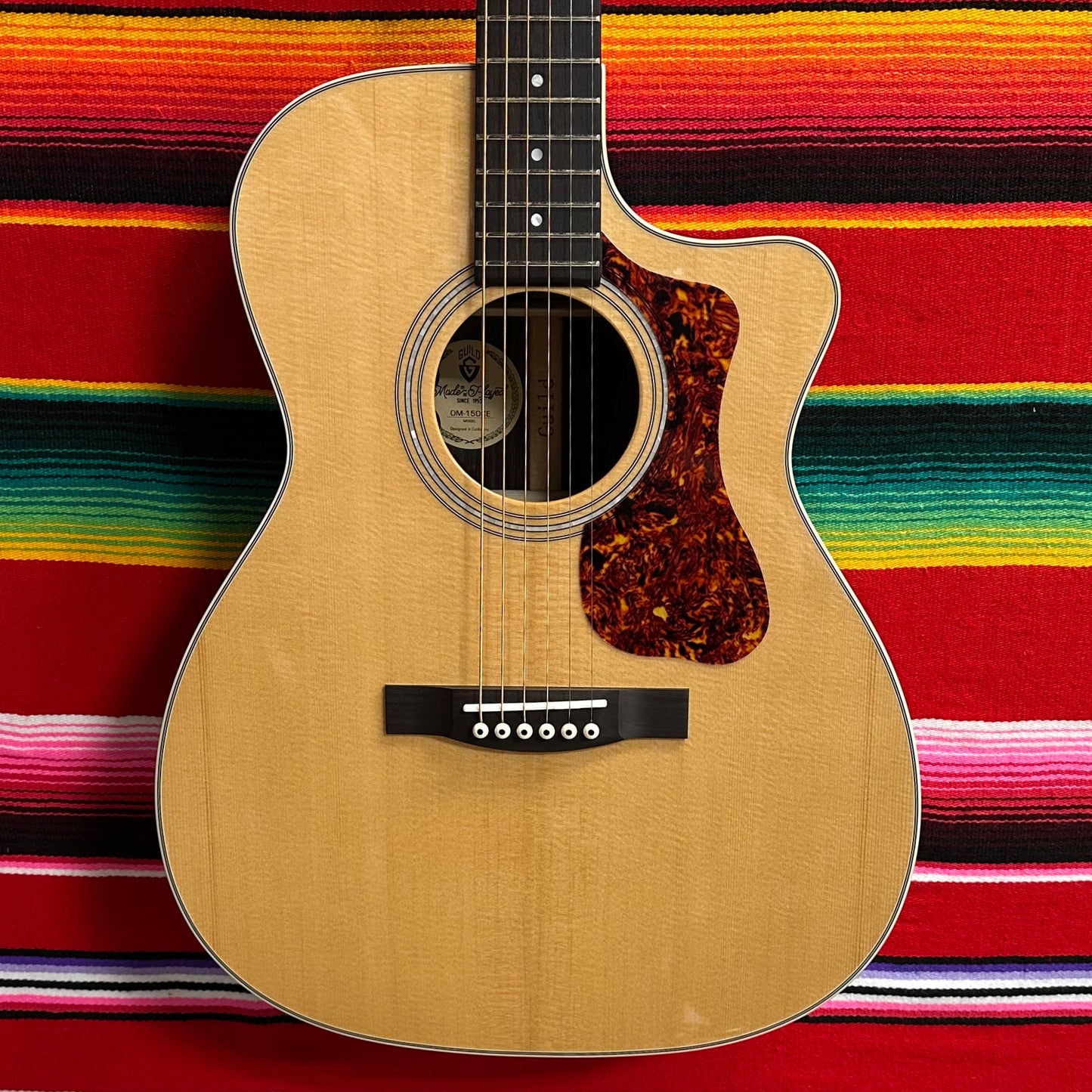 Guild Westerly Collection OM-150CE Natural