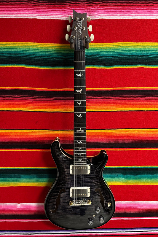 PRS Hollowbody II Piezo "10" Top Charcoal Burst (2024)