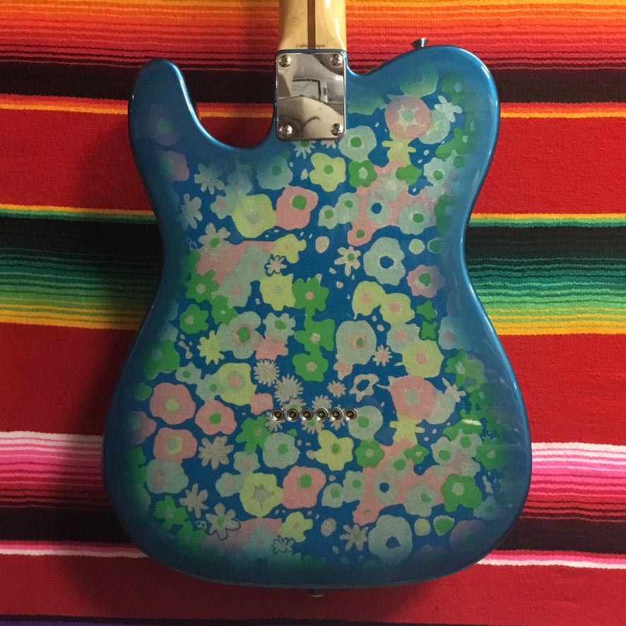 Fender CIJ TL-69 '69 Blue Floral Telecaster (1999-2002)