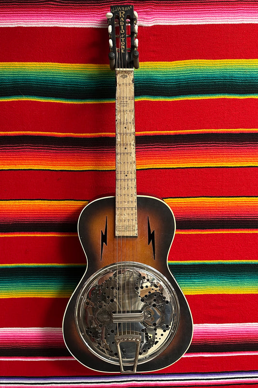 Dobro Radio Tone Hawaiian Square Neck Resonator (1936-38)