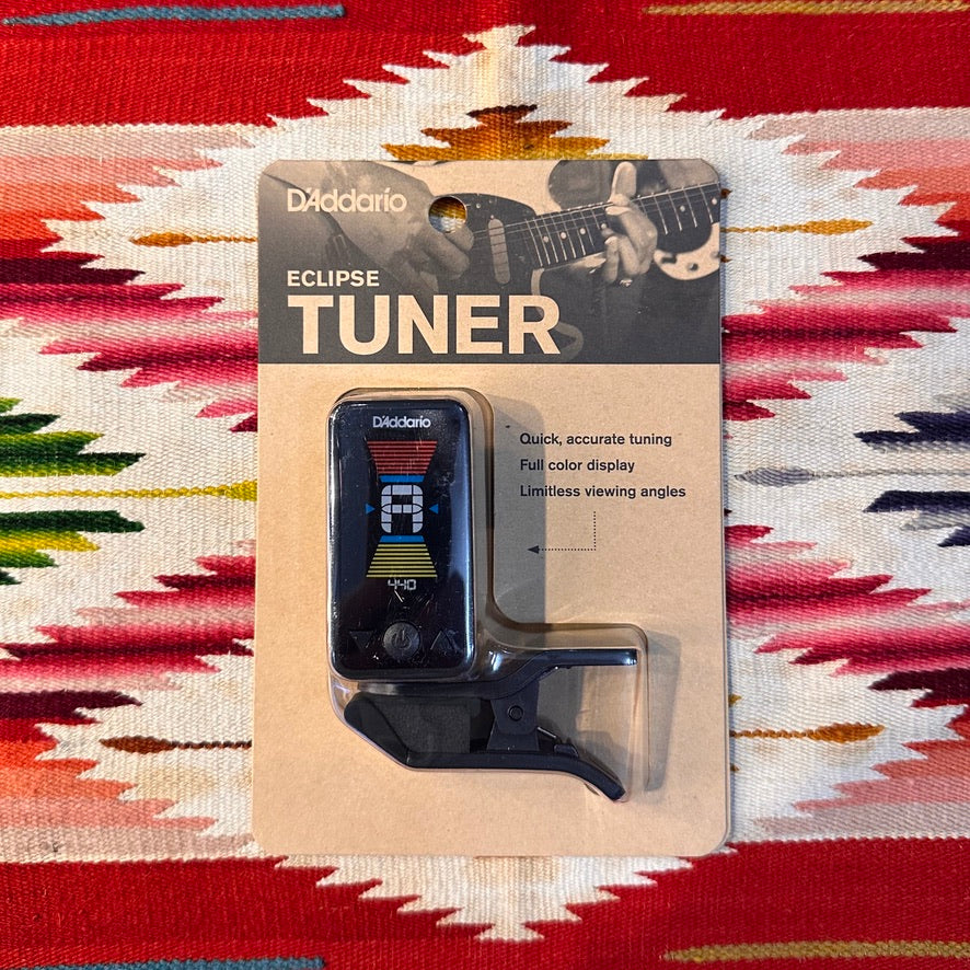 D’Addario Eclipse Tuner Black