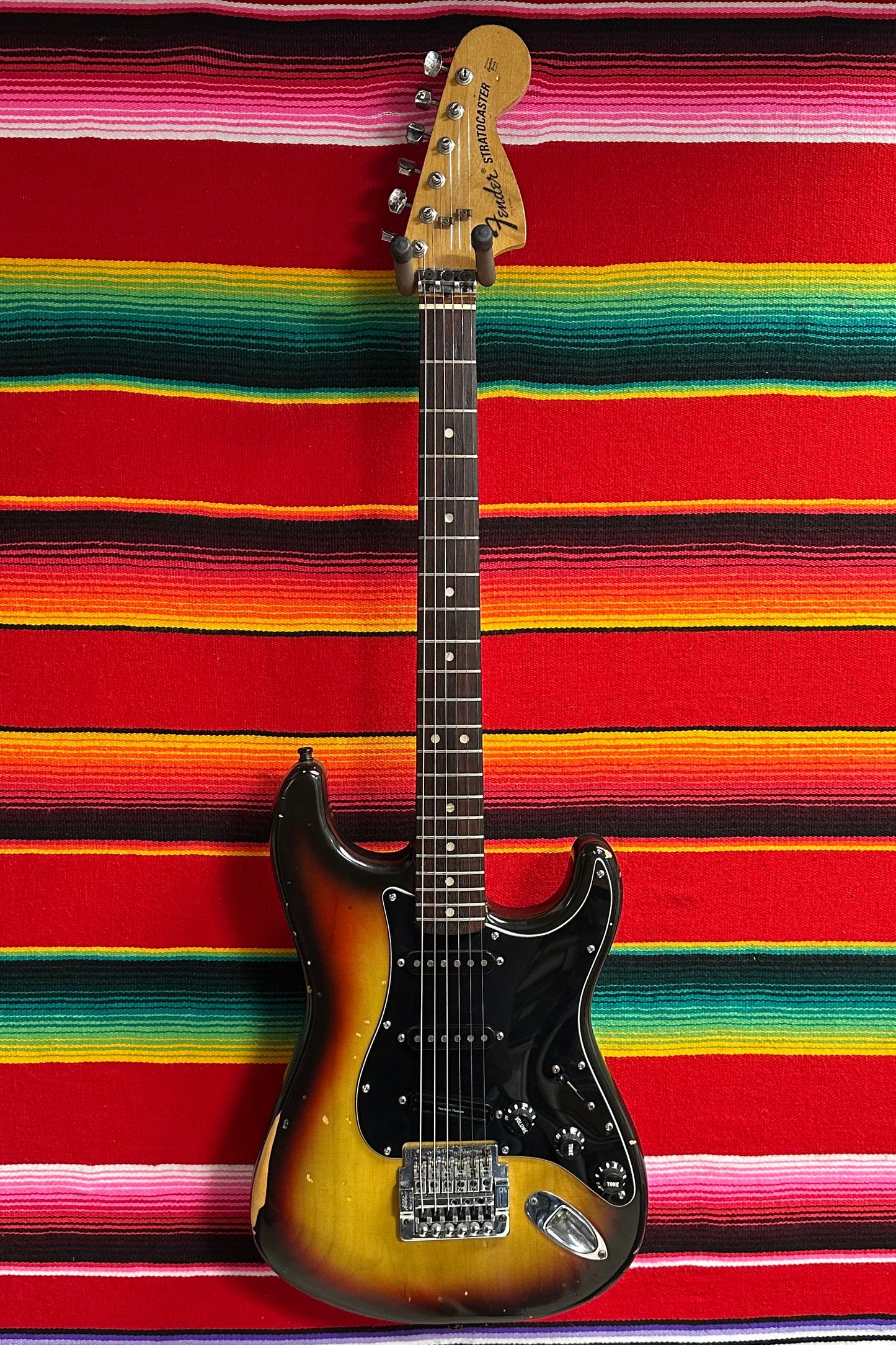 Fender Stratocaster in Sunburst w/ Kahler (1976)