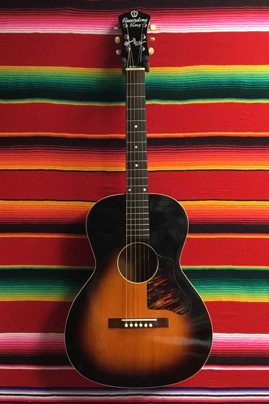 Recording King 1134 Carson J. Robison Model-K Sunburst (1937-39)