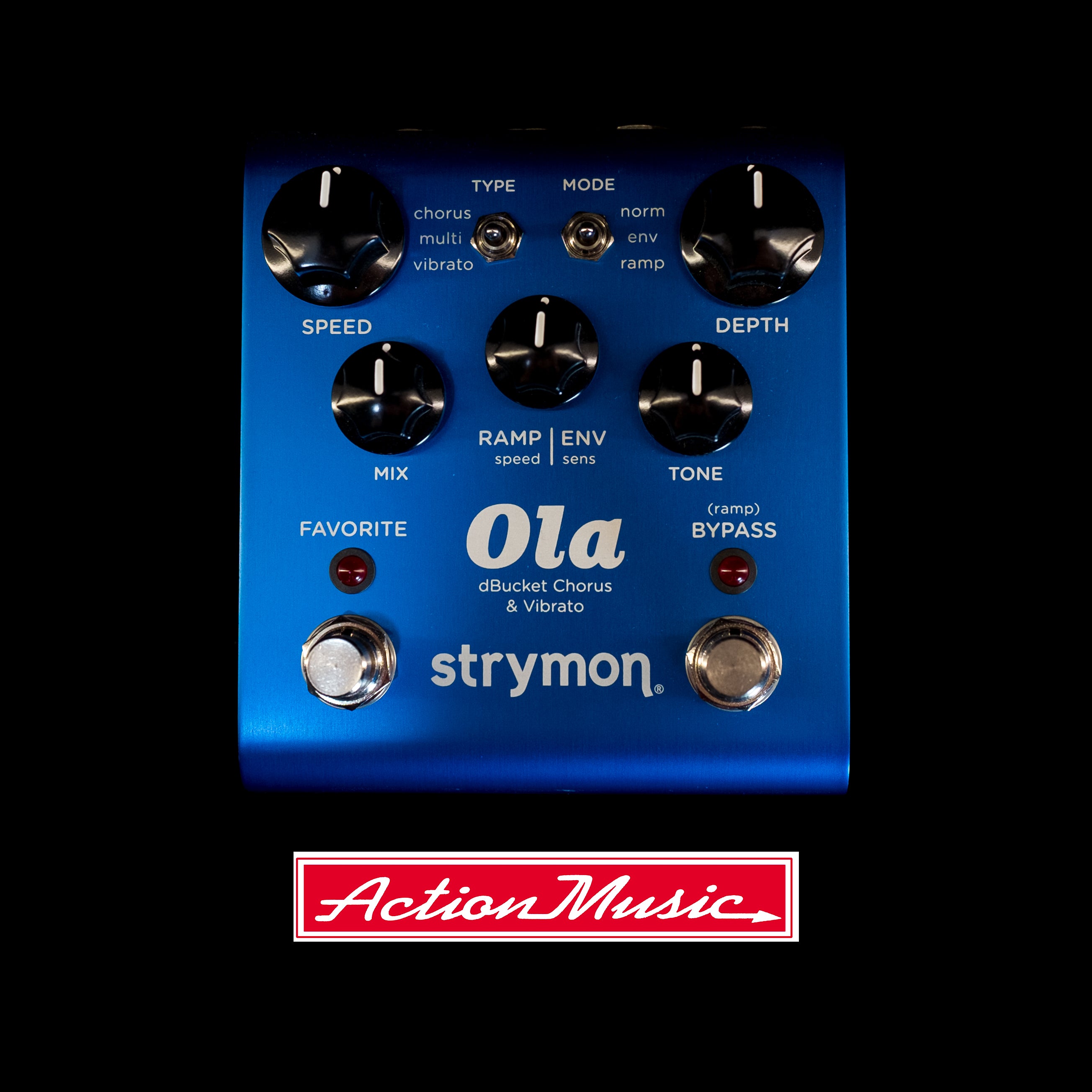 Strymon Ola dBucket Chorus & Vibrato Pedal – Action Music